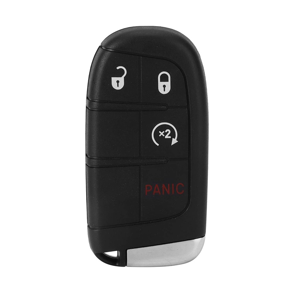 Car Key Fob Remote Control Fit for Renegade 2015-2020, Replaces OE 6MP33DX9AA, 4 Button Smart Key with 433MHZ Frequency, Original Circuit Board in New Case Providing Reliable