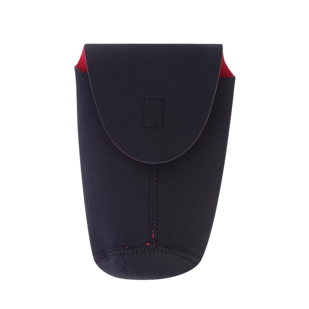 Toddmomy 2Pcs XXL Thickened Diving Material Camera Lens Bag Lens Sleeve Shockproof Drop-Resistant Pouch for DSLR Photographers Black Protective Case for Travel and Outdoor Use