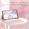 Keyboard Case Mouse for Galaxy Tab S11+ 11 inch 2025 Case with Bluetooth Mouse Magnetic Detachable Cute Color Keyboard Cover,Purple view 3