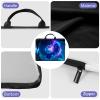10 inch Laptop Bag for Women & Men - Forest and Lion Pattern Computer Bag with Handle & Zipper Portable Tote Bags Laptop Sleeve Fits 10 inch Laptops Notebook Tablet & Accessorie view 3