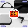 10 inch Laptop Bag for Women & Men - Maple Leaf Wolf Pattern Computer Bag with Handle & Zipper Portable Tote Bags Laptop Sleeve Fits 10 inch Laptops Notebook Tablet & Accessorie view 3