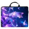 10 inch Laptop Bag for Women & Men - Galaxy Cat & Butterflies Pattern Computer Bag with Handle & Zipper Portable Tote Bags Laptop Sleeve Fits 10 inch Laptops Notebook Tablet & Accessorie view 1