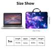 10 inch Laptop Bag for Women & Men - Galaxy Cat & Butterflies Pattern Computer Bag with Handle & Zipper Portable Tote Bags Laptop Sleeve Fits 10 inch Laptops Notebook Tablet & Accessorie view 2
