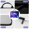 10 inch Laptop Bag for Women & Men - Galaxy Cat & Butterflies Pattern Computer Bag with Handle & Zipper Portable Tote Bags Laptop Sleeve Fits 10 inch Laptops Notebook Tablet & Accessorie view 3