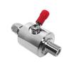 1pc 0-3GHz 50 Ohm F Male to F Female Lightning Surge Arrester Protector - Bi-Directional Surge Protection for Outdoor Use view 1