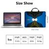10 inch Laptop Bag for Women & Men - Mountain Trees and The Moon Pattern Computer Bag with Handle & Zipper Portable Tote Bags Laptop Sleeve Fits 10 inch Laptops Notebook Tablet & Accessorie view 2