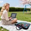 12 inch Laptop Bag for Women & Men - Colorful Lotus Pattern Computer Bag with Handle & Zipper Portable Tote Bags Laptop Sleeve Fits 12 inch Laptops Notebook Tablet & Accessorie view 3