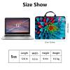 12 inch Laptop Bag for Women & Men - Colorful Lotus Pattern Computer Bag with Handle & Zipper Portable Tote Bags Laptop Sleeve Fits 12 inch Laptops Notebook Tablet & Accessorie view 4