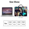 12 inch Laptop Bag for Women & Men - Galaxy Cat and Butterfly Pattern Computer Bag with Handle & Zipper Portable Tote Bags Laptop Sleeve Fits 12 inch Laptops Notebook Tablet & Accessorie view 2