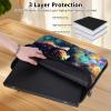 12 inch Laptop Bag for Women & Men - Galaxy Cat and Butterfly Pattern Computer Bag with Handle & Zipper Portable Tote Bags Laptop Sleeve Fits 12 inch Laptops Notebook Tablet & Accessorie view 4