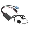 Bluetooth 5.0 AUX in Cable with Hands Free Microphone Fit for B5 CD Player Replaces OE 7 607 897 093 ISO 8 Pin Connector 3.5 mm Jack Wireless Music Adapter view 4