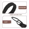 BEBEMOKO Universal Camera Wrist Strap for Photographers Black Camera Hand Lanyard Outdoor Wrist Strap for Secure Carry view 3
