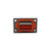 1-2303064-1 DTM Cable Panel Automotive Socket Flange Waterproof Connector DTM06-12SA 1-2303064-2 DTM06-12SB 8Pin 12Pin 8P 12hole(1-2303064-2) view 4