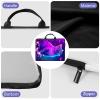 10 inch Laptop Bag for Women & Men - Purple Cat Pattern Computer Bag with Handle & Zipper Portable Tote Bags Laptop Sleeve Fits 10 inch Laptops Notebook Tablet & Accessorie view 3