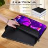 10 inch Laptop Bag for Women & Men - Purple Cat Pattern Computer Bag with Handle & Zipper Portable Tote Bags Laptop Sleeve Fits 10 inch Laptops Notebook Tablet & Accessorie view 4