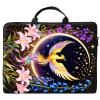 10 inch Laptop Bag for Women & Men - Colorful Birds and Flowers Pattern Computer Bag with Handle & Zipper Portable Tote Bags Laptop Sleeve Fits 10 inch Laptops Notebook Tablet & Accessorie view 1
