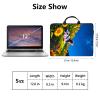 12 inch Laptop Bag for Women & Men - Sunflower Flowers of Cow Pattern Computer Bag with Handle & Zipper Portable Tote Bags Laptop Sleeve Fits 12 inch Laptops Notebook Tablet & Accessorie view 2