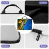 12 inch Laptop Bag for Women & Men - Sunflower Flowers of Cow Pattern Computer Bag with Handle & Zipper Portable Tote Bags Laptop Sleeve Fits 12 inch Laptops Notebook Tablet & Accessorie view 3