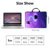 10 inch Laptop Bag for Women & Men - Cat and Planet Pattern Computer Bag with Handle & Zipper Portable Tote Bags Laptop Sleeve Fits 10 inch Laptops Notebook Tablet & Accessorie view 2