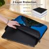 13 inch Laptop Bag for Women & Men - Mountain Trees and the Moon Pattern Computer Bag with Handle & Zipper Portable Tote Bags Laptop Sleeve Fits 13 inch Laptops Notebook Tablet & Accessorie view 4