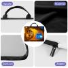 13 inch Laptop Bag for Women & Men - Books and Cat Pattern Computer Bag with Handle & Zipper Portable Tote Bags Laptop Sleeve Fits 13 inch Laptops Notebook Tablet & Accessorie view 3