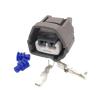 2/5Set 2 Pin Automotive Cable Connector Male Female Compatible Car Crankshaft Position Sensor 7282-7023-10 7283-7023-40(Colorless-5sets) view 1