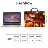 15 inch Laptop Bag for Women & Men - Owl Cat and Book Pattern Computer Bag with Handle & Zipper Portable Tote Bags Laptop Sleeve Fits 15 inch Laptops Notebook Tablet & Accessorie view 2