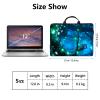 12 inch Laptop Bag for Women & Men - Forest Flowers Owl Pattern Computer Bag with Handle & Zipper Portable Tote Bags Laptop Sleeve Fits 12 inch Laptops Notebook Tablet & Accessorie view 2