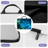 12 inch Laptop Bag for Women & Men - Forest Flowers Owl Pattern Computer Bag with Handle & Zipper Portable Tote Bags Laptop Sleeve Fits 12 inch Laptops Notebook Tablet & Accessorie view 3