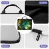 10 inch Laptop Bag for Women & Men - Forest Trees and Moon Pattern Computer Bag with Handle & Zipper Portable Tote Bags Laptop Sleeve Fits 10 inch Laptops Notebook Tablet & Accessorie view 3