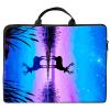 10 inch Laptop Bag for Women & Men - Blue Galaxy Deer Pattern Computer Bag with Handle & Zipper Portable Tote Bags Laptop Sleeve Fits 10 inch Laptops Notebook Tablet & Accessorie view 1