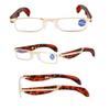 Dianaily Foldable Anti-Blue Light Reading Glasses with Case,Portable Foldable Reading Glasses for Men Women, Anti Eyestrain (Red,+2.0) view 4