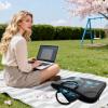 17 inch Laptop Bag for Women & Men - Beautiful Butterflies Pattern Computer Bag with Handle & Zipper Portable Tote Bags Laptop Sleeve Fits 17 inch Laptops Notebook Tablet & Accessorie view 3