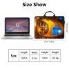 12 inch Laptop Bag for Women & Men - Books and Cat Pattern Computer Bag with Handle & Zipper Portable Tote Bags Laptop Sleeve Fits 12 inch Laptops Notebook Tablet & Accessorie view 4