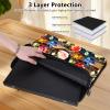 12 inch Laptop Bag for Women & Men - Watercolor Dog Print and Roses Pattern Computer Bag with Handle & Zipper Portable Tote Bags Laptop Sleeve Fits 12 inch Laptops Notebook Tablet & Accessorie view 4
