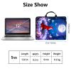 12 inch Laptop Bag for Women & Men - Mushroom Butterflies and Fox Pattern Computer Bag with Handle & Zipper Portable Tote Bags Laptop Sleeve Fits 12 inch Laptops Notebook Tablet & Accessorie view 2