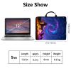 12 inch Laptop Bag for Women & Men - Galaxy Running Horses Pattern Computer Bag with Handle & Zipper Portable Tote Bags Laptop Sleeve Fits 12 inch Laptops Notebook Tablet & Accessorie view 2