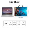 10 inch Laptop Bag for Women & Men - Sea Anchor and Red Roses Flowers Pattern Computer Bag with Handle & Zipper Portable Tote Bags Laptop Sleeve Fits 10 inch Laptops Notebook Tablet & Accessorie view 2