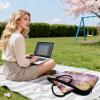 12 inch Laptop Bag for Women & Men - Books and Carp Pattern Computer Bag with Handle & Zipper Portable Tote Bags Laptop Sleeve Fits 12 inch Laptops Notebook Tablet & Accessorie view 2