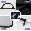 13 inch Laptop Bag for Women & Men - Music and Eagle Pattern Computer Bag with Handle & Zipper Portable Tote Bags Laptop Sleeve Fits 13 inch Laptops Notebook Tablet & Accessorie view 3