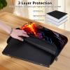 12 inch Laptop Bag for Women & Men - Cute Purple Dragon Pattern Computer Bag with Handle & Zipper Portable Tote Bags Laptop Sleeve Fits 12 inch Laptops Notebook Tablet & Accessorie view 4