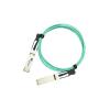 100G-AOC QSFP28 Multi-Mode Direct Attach Cable, High-Speed Transmission Optical Cable for Supercomputer IB Network & Data Center Connectivity(10M) view 2
