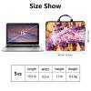 15 inch Laptop Bag for Women & Men - Books and Carp Pattern Computer Bag with Handle & Zipper Portable Tote Bags Laptop Sleeve Fits 15 inch Laptops Notebook Tablet & Accessorie view 2