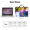 13 inch Laptop Bag for Women & Men - Flower Tree Hummingbirds Pattern Computer Bag with Handle & Zipper Portable Tote Bags Laptop Sleeve Fits 13 inch Laptops Notebook Tablet & Accessorie view 2