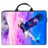 13 inch Laptop Bag for Women & Men - Cute Watercolor Eagle Pattern Computer Bag with Handle & Zipper Portable Tote Bags Laptop Sleeve Fits 13 inch Laptops Notebook Tablet & Accessorie view 1