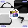 12 inch Laptop Bag for Women & Men - Flower Tree Hummingbirds Pattern Computer Bag with Handle & Zipper Portable Tote Bags Laptop Sleeve Fits 12 inch Laptops Notebook Tablet & Accessorie view 3