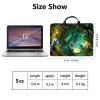 12 inch Laptop Bag for Women & Men - Forest Trees and Moon Pattern Computer Bag with Handle & Zipper Portable Tote Bags Laptop Sleeve Fits 12 inch Laptops Notebook Tablet & Accessorie view 2