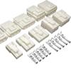 VL6.2mm spacing Connector high Current Cable Two ho/*le Plug 1/2/3/4/6/8/12 pin Wire Harness Socket Terminal Sheath(4p-Row1,5sets) view 2
