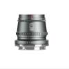 Camera Lens, 17mm F1.4 APS-C Manual Focus Portrait Photography Lens,Compatible for Sony E Fuji X Canon M M43,in Parts(17mm F1.4,Silver,RF) view 1