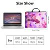 13 inch Laptop Bag for Women & Men - Cherry Blossoms Butterflies Horse Pattern Computer Bag with Handle & Zipper Portable Tote Bags Laptop Sleeve Fits 13 inch Laptops Notebook Tablet & Accessorie view 2